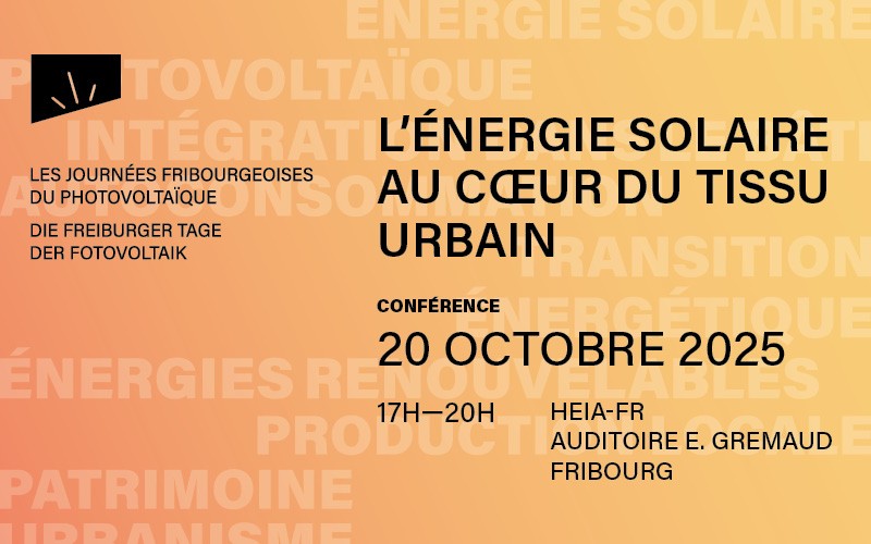 Les Journées fribourgeoises du photovoltaïque
